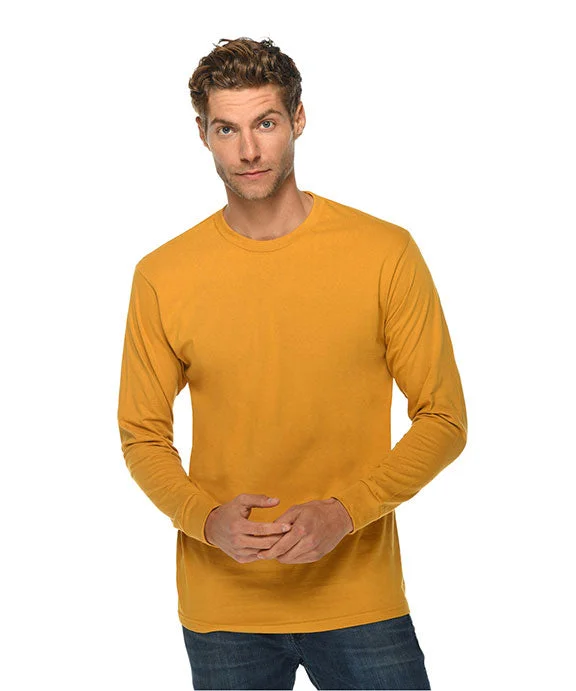 Printed pattern LS15009 - Lane Seven Unisex Heavyweight Long-Sleeve T-Shirt | Mustard Printed pattern LS15009 - Lane Seven Unisex Heavyweight Long-Sleeve T-Shirt | Mustard