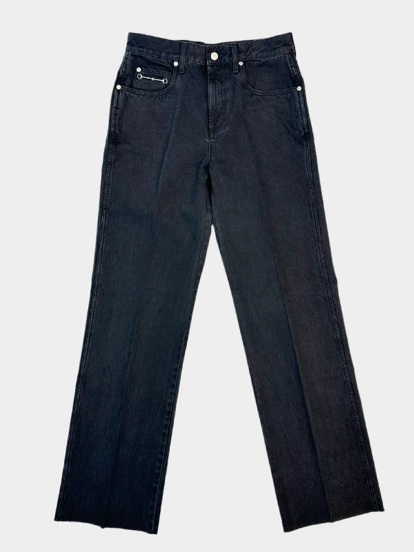 Trendy Comfort Horsebit Jeans