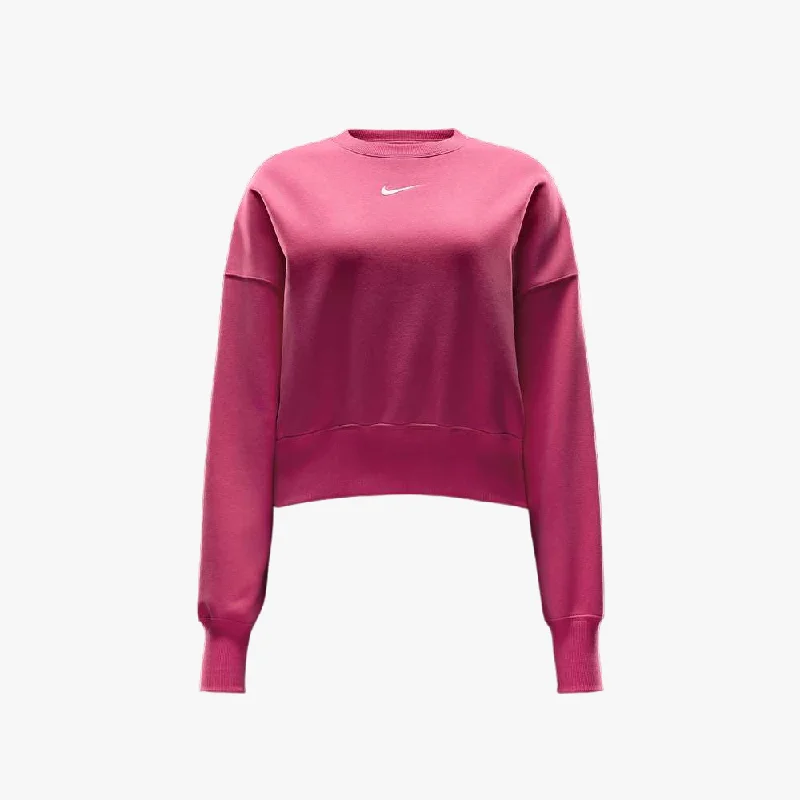 Warm Atmosphere Nike Womens Nsw Essential Os Crew Sweater Pink