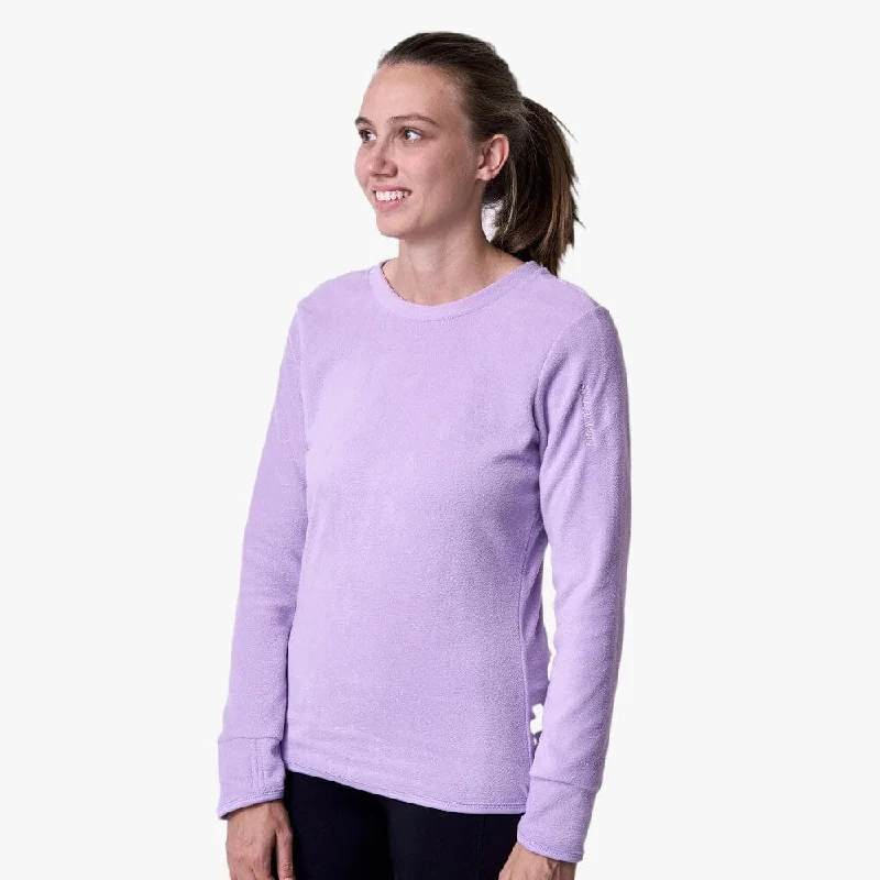 Warm Winter Series Salomon Womens Kabru Sweater Lavender