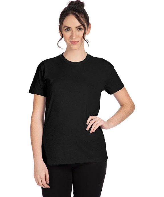 College Style 6600 - Next Level Ladies Relaxed CVC T-Shirt | Black