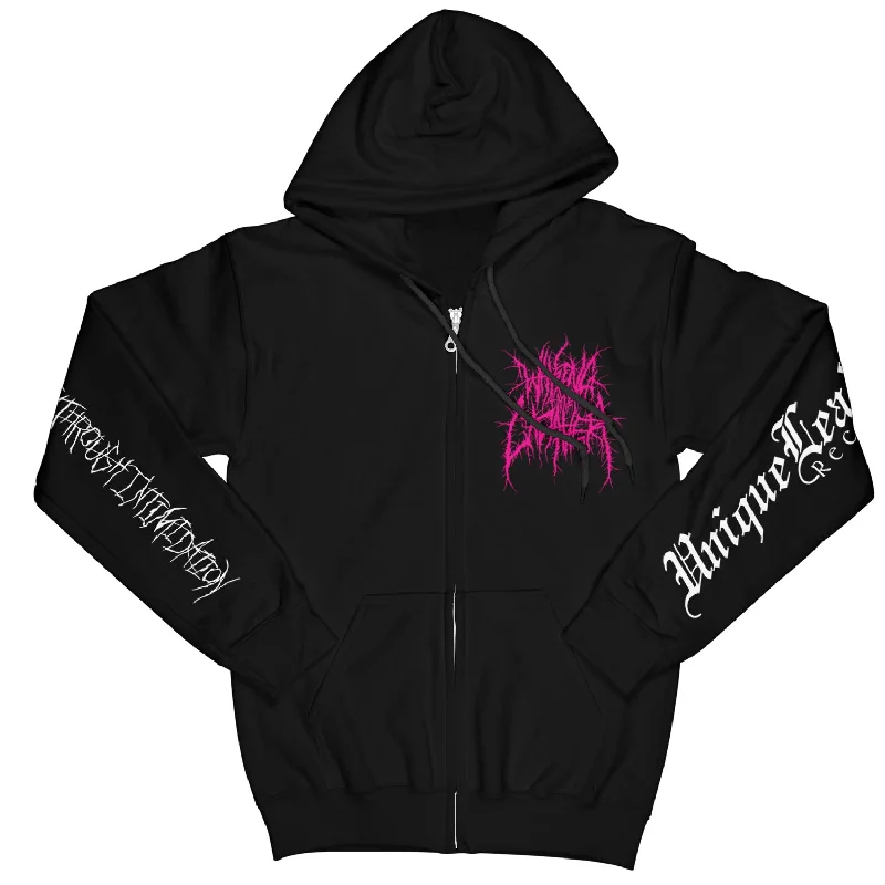 Fashion Pioneer Waking The Cadaver "Authority Through Intimidation" Special Edition Zip Hoodie