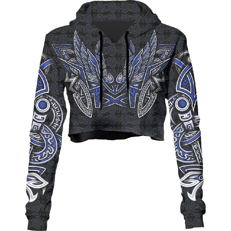 Personalized Design Hermes Crop Hoodie