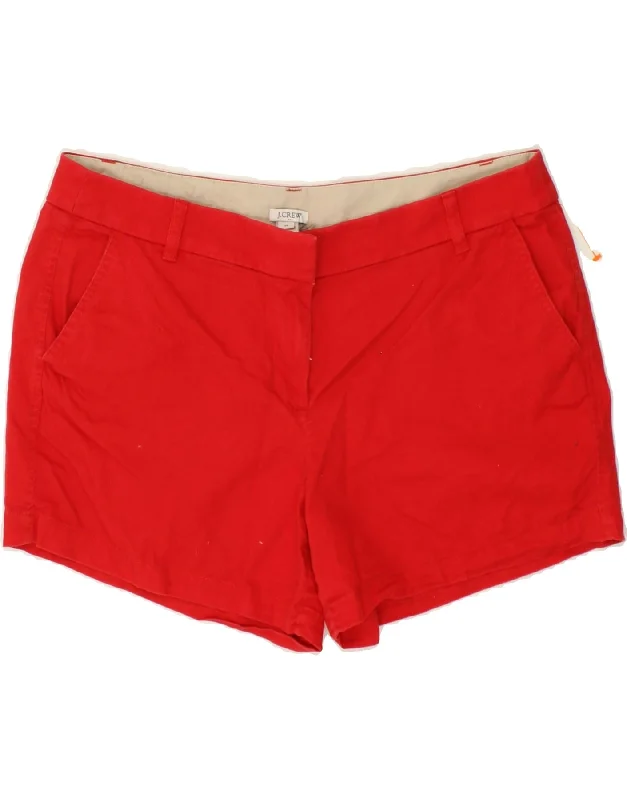 Independent design J. CREW Womens Chino Shorts US 14 XL W36  Red Cotton