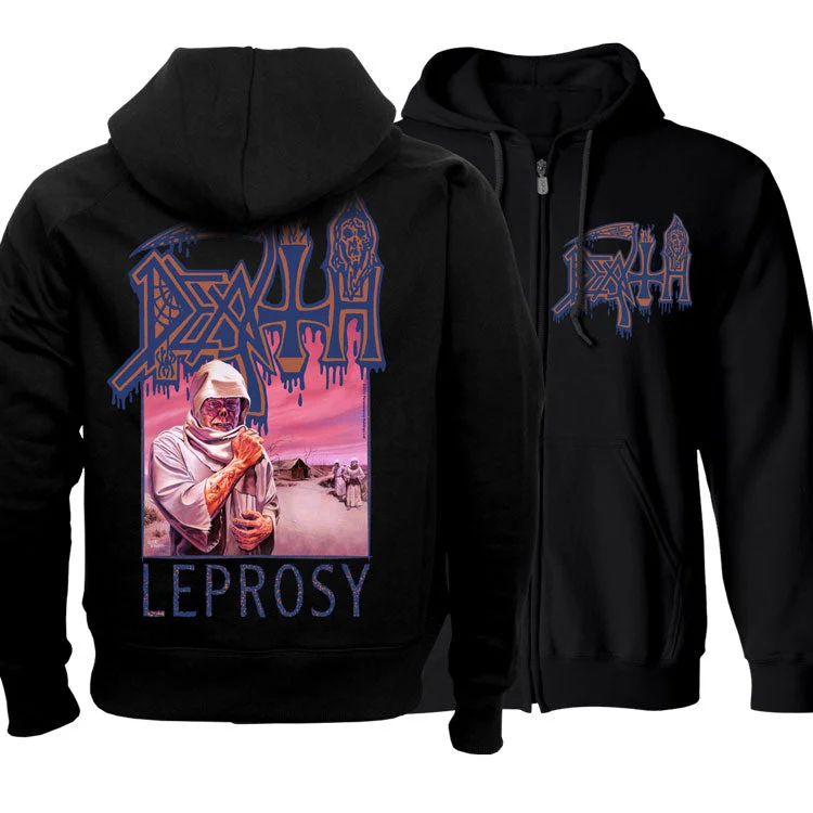 Soft Fabrics Death "Leprosy" Zip Hoodie
