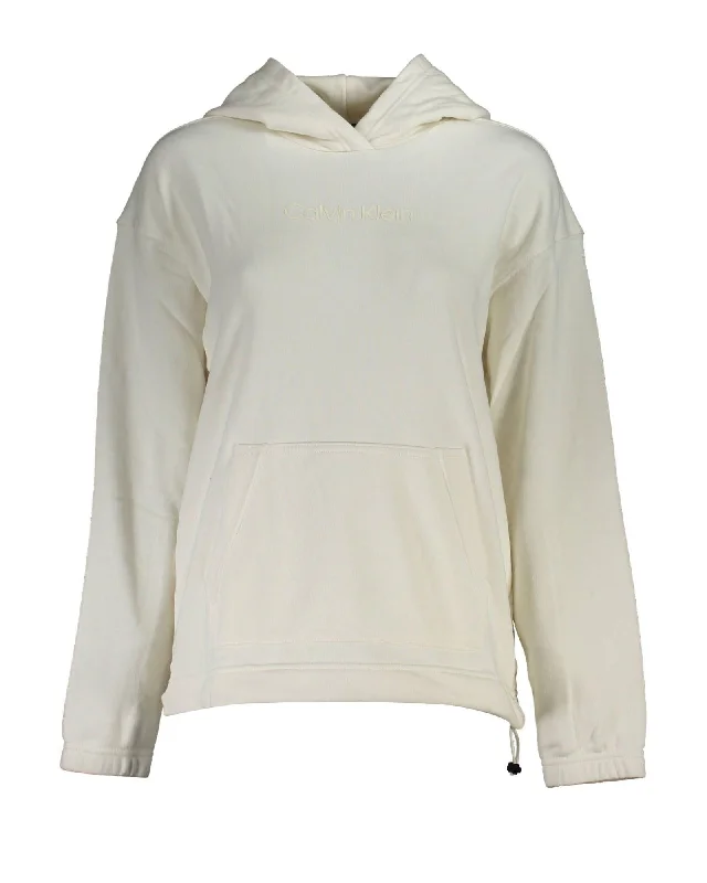 Personal Charm Calvin Klein Women's White Cotton Sweater - L