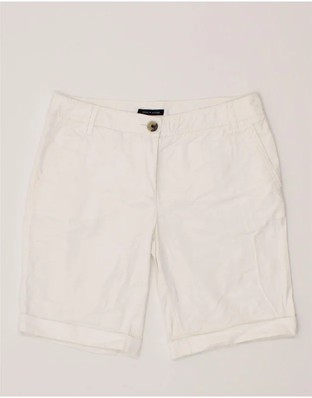 Cozy Layers TOMMY HILFIGER Womens Rome Regular Fit Chino Shorts W30 Medium  White