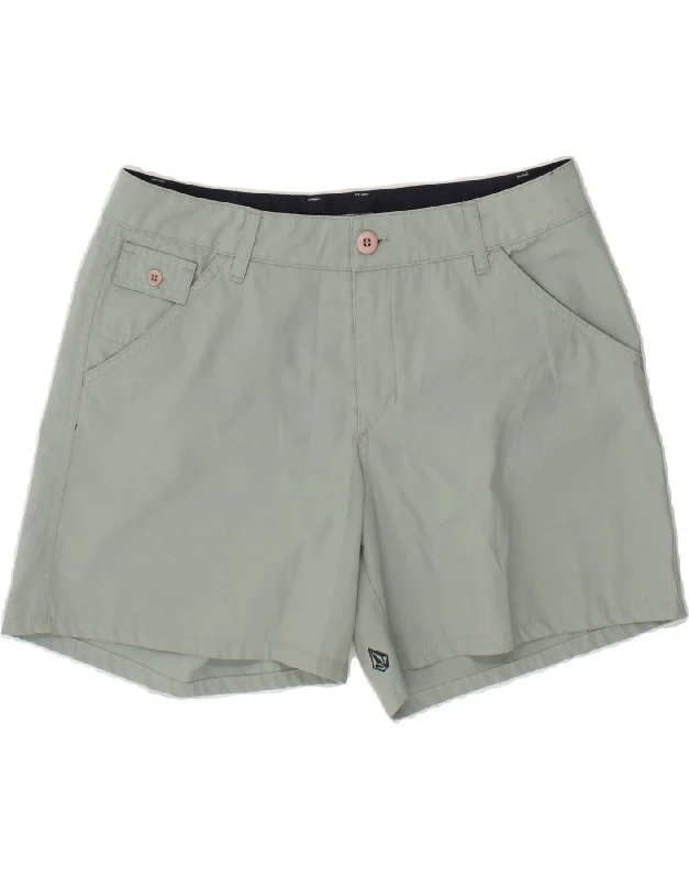 Relaxed Wear VOLCOM Womens Chino Shorts US 6 Medium W32 Grey