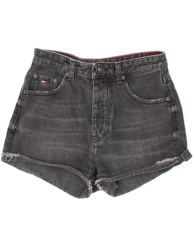 Street Sports Shoes TOMMY HILFIGER Womens Denim Shorts W28 Medium  Grey Cotton