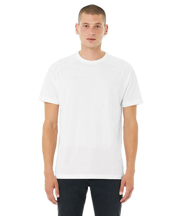 Elegant Design 3201 - Bella + Canvas Mens Heather CVC Raglan T-Shirt | Solid White Blend Elegant Design 3201 - Bella + Canvas Mens Heather CVC Raglan T-Shirt | Solid White Blend