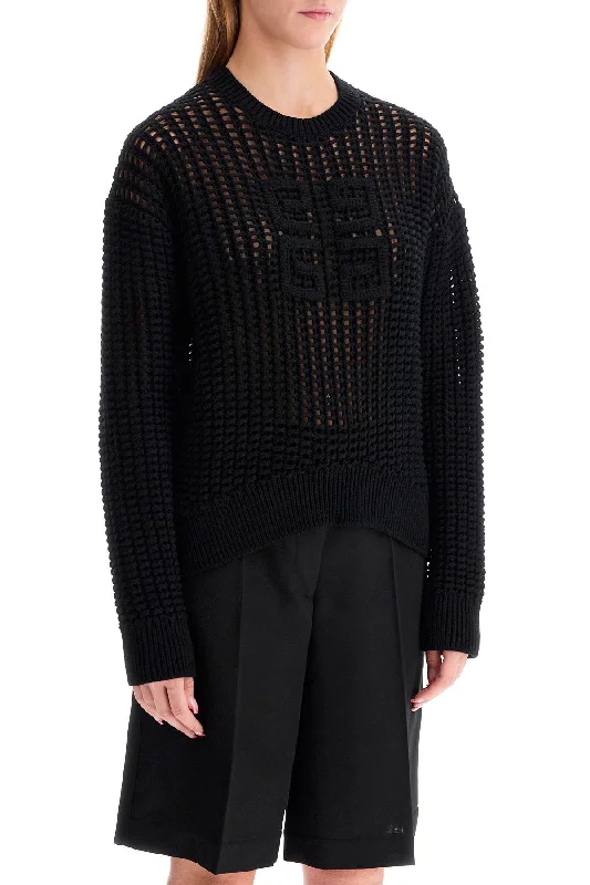 Exquisite Details Givenchy 4G Wool And Cashmere Pullover
