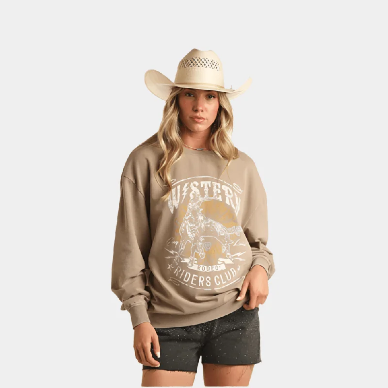 Sports Jacket Rock and Roll Denim Bronco Sweater