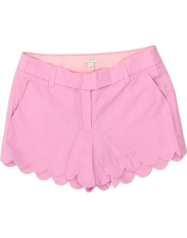 Comfortable and simple J. CREW Womens Hot Pants US 4 Small W30 Pink Linen