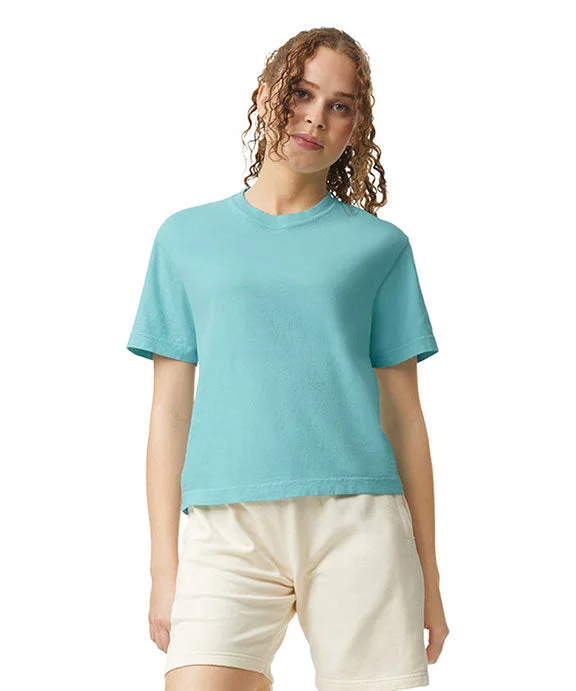 Unique Design 3023CL - Comfort Colors Ladies Heavyweight Middie T-Shirt | Chalky Mint Unique Design 3023CL - Comfort Colors Ladies Heavyweight Middie T-Shirt | Chalky Mint