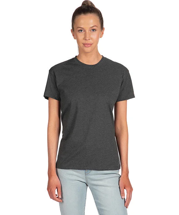 Free And Casual 6600 - Next Level Ladies Relaxed CVC T-Shirt | Charcoal