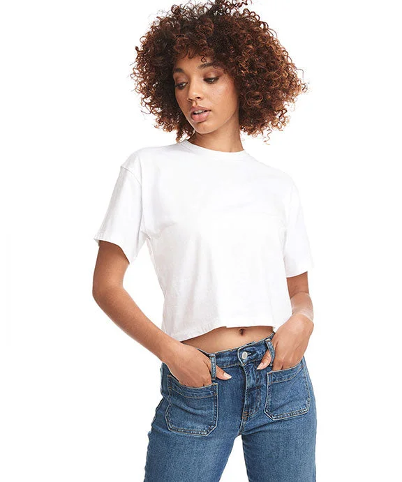 Avant-garde Design 1580NL - Next Level Ladies Ideal Crop T-Shirt | White