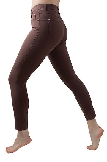 Versatile Wear Brown marble straight leg jeans