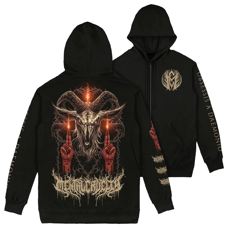 Layered Style Mental Cruelty "Obsessis a Daemonio" Zip Hoodie