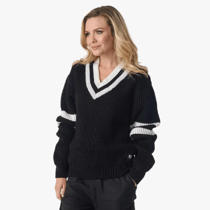 Soft And Comfortable Fox Womens Racer Stripe Jersey Black