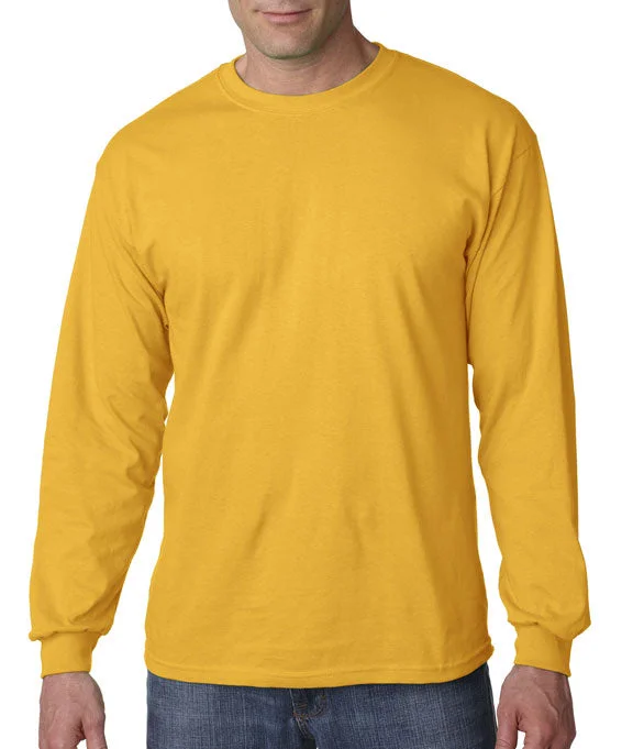 Street Sports Style G5400 - Gildan Heavy Cotton™ Adult Long Sleeve T-Shirt | Gold