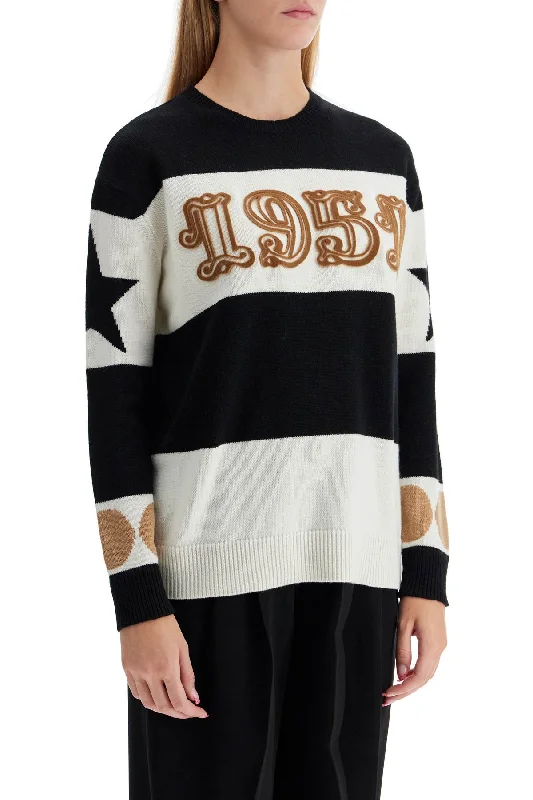 Printing decoration Max Mara 'Wool And Cashmere Pullover