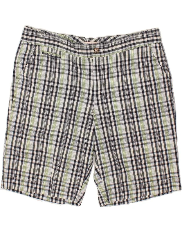 Street Personality Style DOCKERS Womens Chino Shorts US 18 2XL W40 Multicoloured Check Cotton Street Personality Style DOCKERS Womens Chino Shorts US 18 2XL W40 Multicoloured Check Cotton