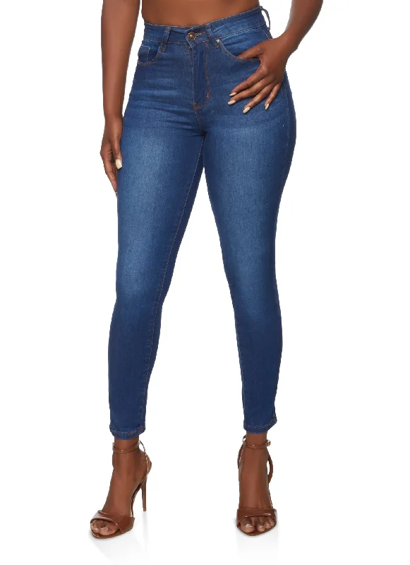 Dessert Matching WAX Basic Skinny Jeans