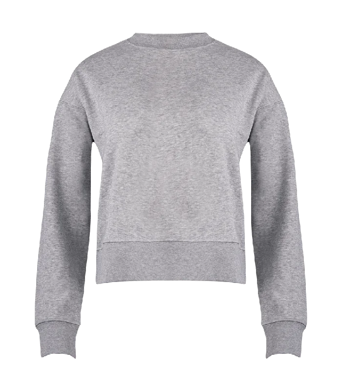 Sports And Leisure Orion Crop Sweater Heather Grey