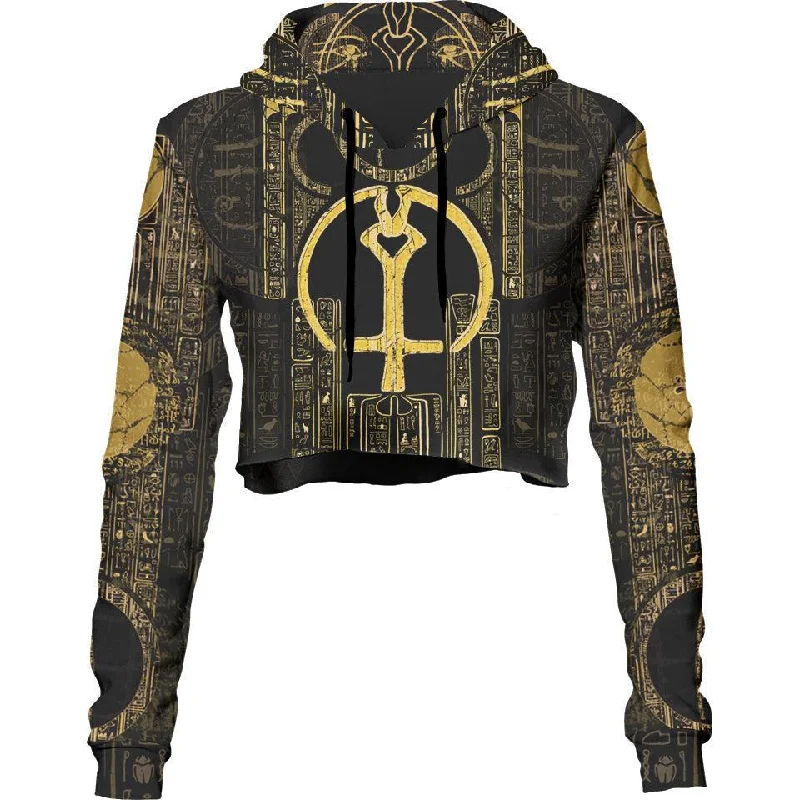 Modern City Maat Crop Hoodie