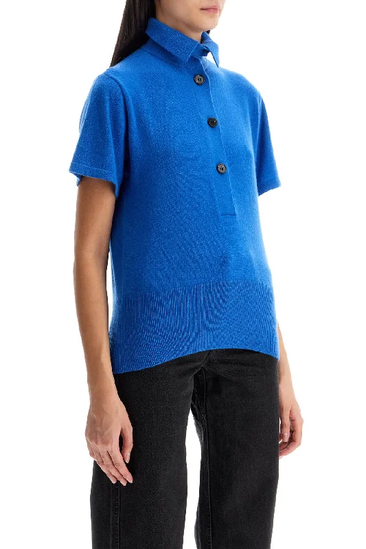 Simple And Comfortable Christopher Esber Short-Sleeved Cashmere Pullover