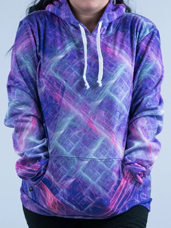 Trendy Traveler Digital Curves Unisex Hoodie