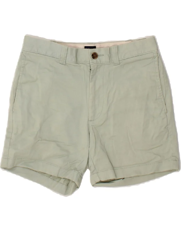 Soft Comfort J. CREW Womens Chino Shorts W28 Medium Grey Cotton
