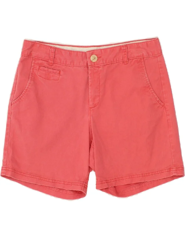 Avant-garde Design DOCKERS Womens Chino Shorts US 8 Medium W32 Pink Cotton