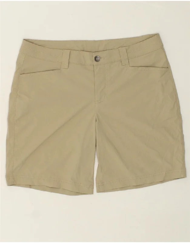 Fresh And Natural EDDIE BAUER Womens Casual Shorts US 8 Medium W32  Beige Nylon