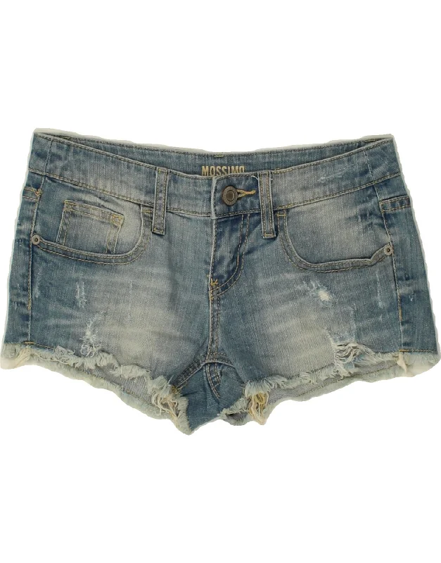 Stylish Ease MOSSIMO Womens Denim Shorts US 5 Medium W28  Blue Cotton