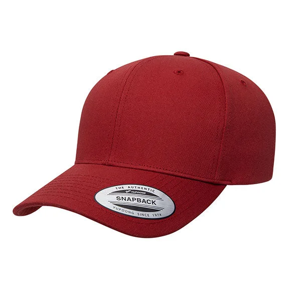 Elegant And Simple 6389 - Yupoong CVC Twill Hat | Red