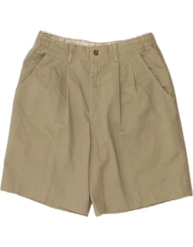 Beautiful Romance LEE Womens Pegged Chino Shorts US 10 Medium W30 Beige Cotton