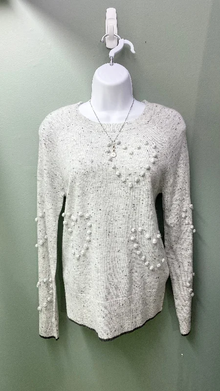 Weekend Wear Charlie B Raised Heart Sweater Top