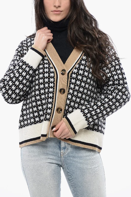 High-end Sense Barbour Wool Blend Francesca Cardigan