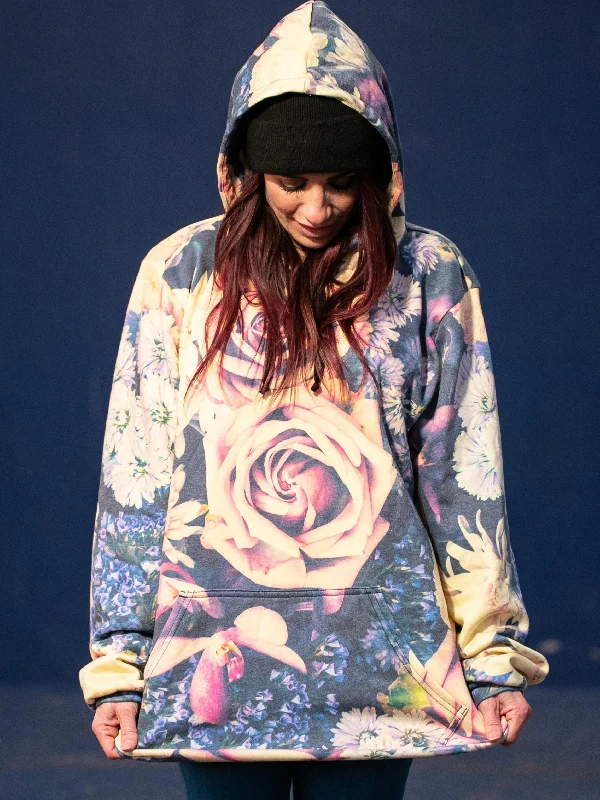 Stylish Comfort Vintage Flowers Magic-Soft Unisex Hoodie