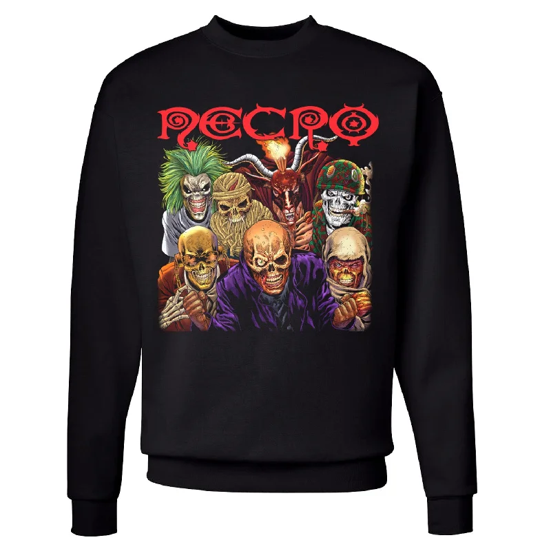 Fashion Wear Necro "Metal Hiphop" Crewneck Sweatshirt