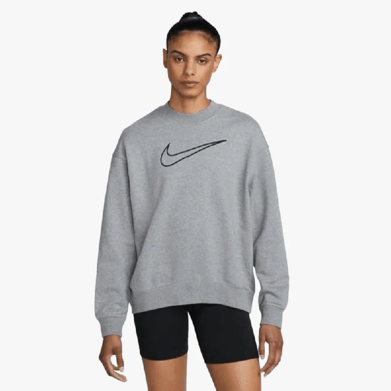 Exquisite Fabrics Nike Womens Df Gt Gx Crew Sweater Grey