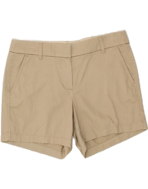 Unique Design J. CREW Womens Chino Shorts US 6 Medium W32  Beige Cotton