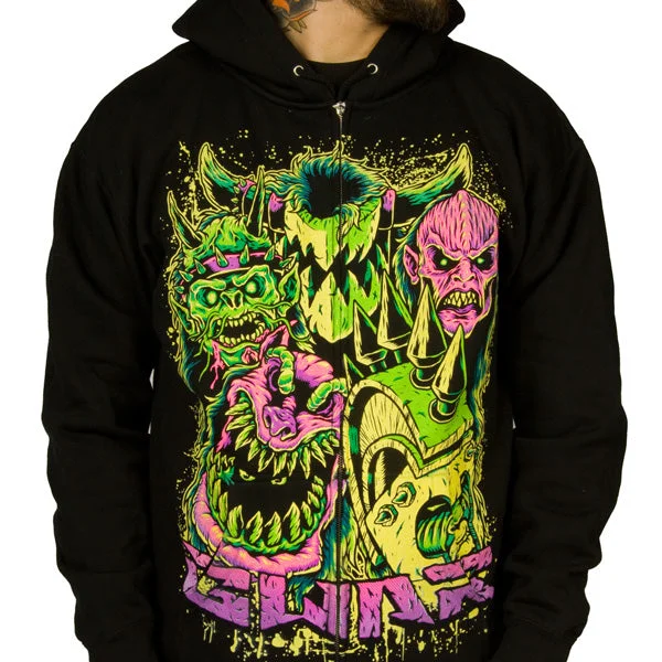 Exquisite Tailoring Gwar "Faces" Zip Hoodie