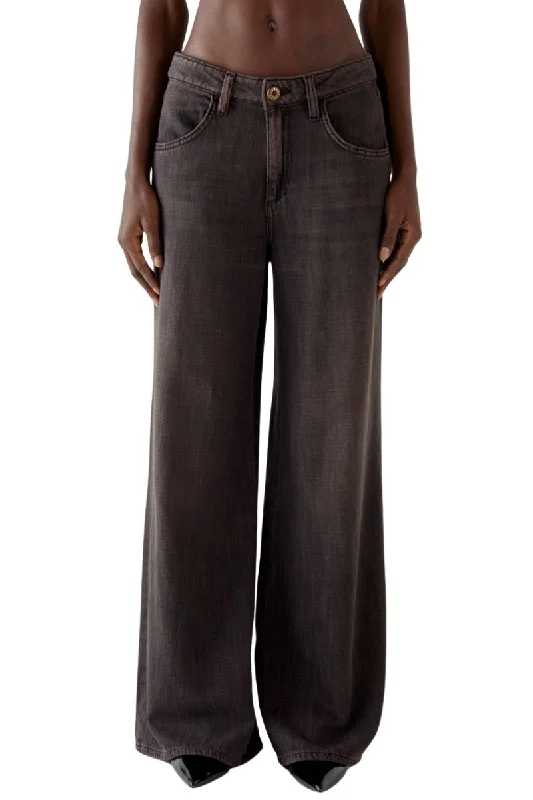 Exquisite Craftsmanship 5 Pocket Wide Leg Jean
