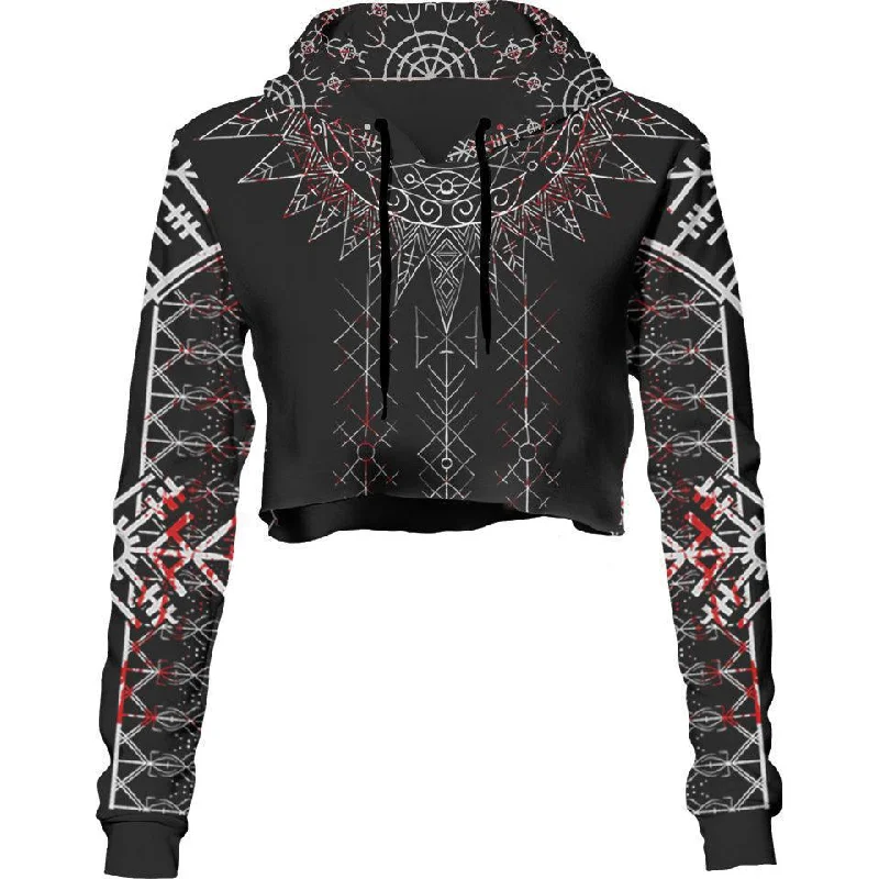 Extra long version Sol Crop Hoodie - Limited