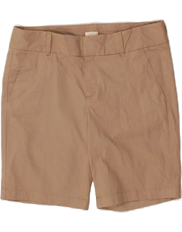Classic Style J. CREW Womens Frankie Chino Shorts US 8 Medium W34  Brown Cotton