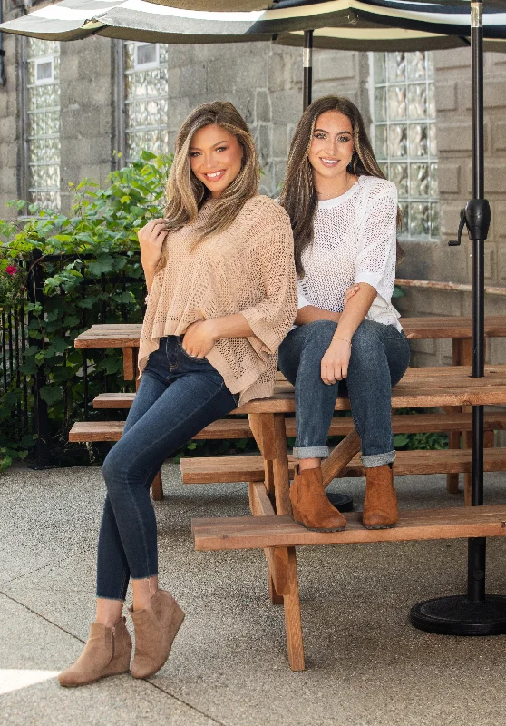 Innovative Design Becoming Unstuck Women's Poncho Style Sweater