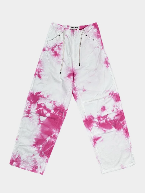 Retro Style Tie-dye Jeans