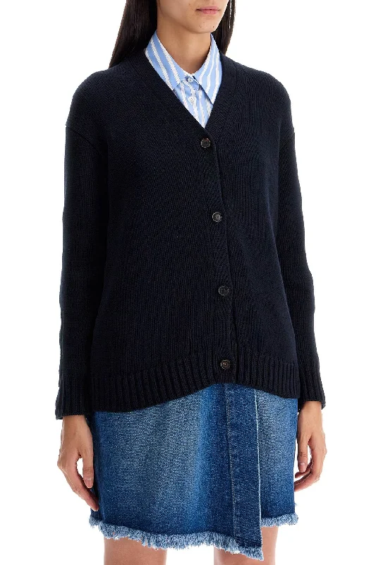 Fashion Comfort S Max Mara Cotton Knit Cardigan Sweater